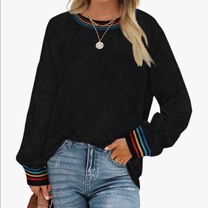 Cute rainbow crewneck